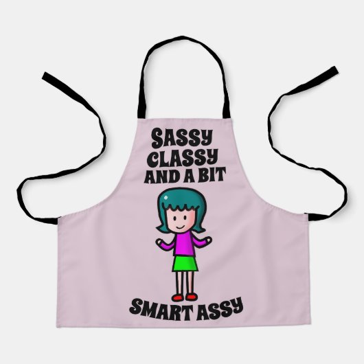 KINDER MEISJES SASSY CLASSY SMART ASSY RETRO SCHOR SCHORT (Voorkant)