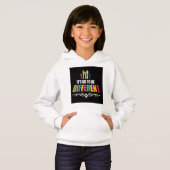 Kinder meisjes worden deferent hoodies & sweatshir (Voorkant volledig)