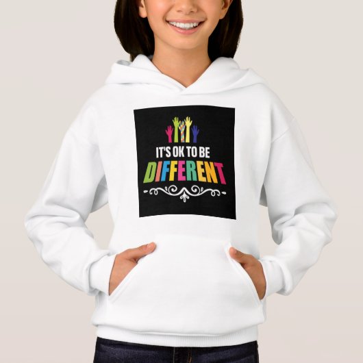 Kinder meisjes worden deferent hoodies & sweatshir (Voorkant)