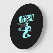 Kinder Merbro zwemmen Merman Design Grote Klok (Hoek)