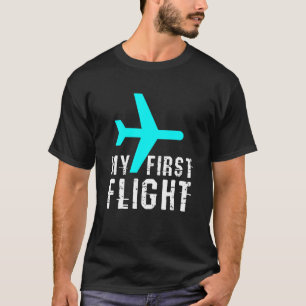 Kinder mijn eerste vlucht t-shirt