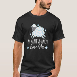 Kinder mijn tante en oom houden van mij lamsvlees t-shirt