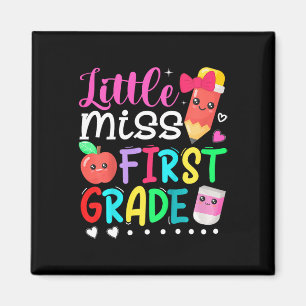 Kinder Miss First Grade terug naar school 1st G Magneet