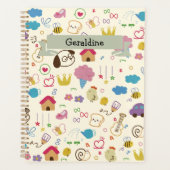Kinder modderpatroon bevestigen planner (Voorkant)