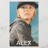 Kinder model van de Kaart van de Actor Comp (Voorkant)