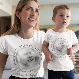 Kinder moderner in het liefhebben van geheugen Fot T-shirt