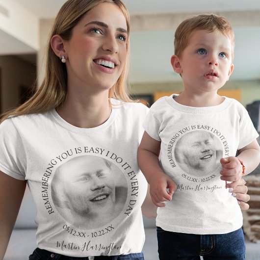 Kinder moderner in het liefhebben van geheugen Fot T-shirt