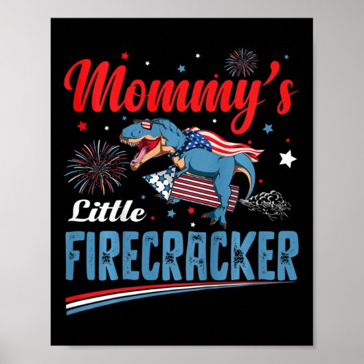 Kinder moeders Kleine Firecracker Onafhankelijkhei Poster (Voorkant)