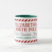 Kinder Mok met speciale noord-pool warme chocolade (Midden)