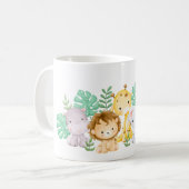 Kinder Mok Verjaardagsfeestje Waterverf Dier (Voorkant links)