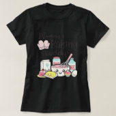 Kinder Mommys Baking Buddy Baking Lover Baker Baby T-shirt (Design voorkant)