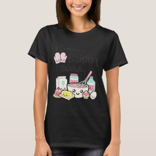 Kinder Mommys Baking Buddy Baking Lover Baker Baby T-shirt