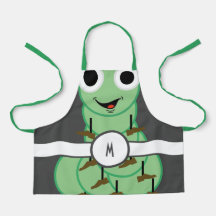 Kinder monogrammen Caterstyle Apron