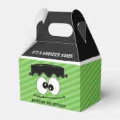 Kinder Monster Birthday Party Favor Boxes, Hallowe Bedankdoosjes (Achterkant)