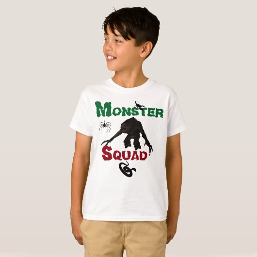 Kinder Monster Squad T-Shirt (Voorkant volledig)