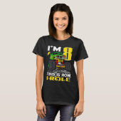Kinder Monster truck 8th Birthday Top I'm 8This is (Voorkant volledig)