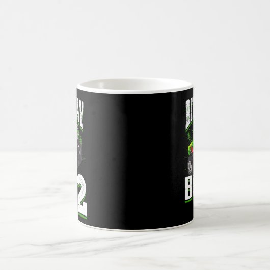 Kinder monster Truck Birthday Boy is 2 Kinder 2e g Koffiemok (Center)