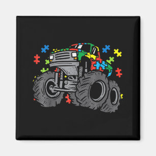 Kinder Monster Truck Puzzles Cute Kinder Autism Aw Magneet
