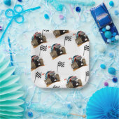 Kinder Monster Truck Rally Verjaardagsfeest Papieren Bordje (Feest)