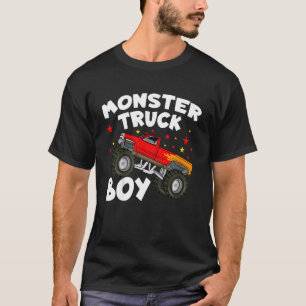 Kinder Monster Trucks Toddler Monster Truck Boy T-shirt