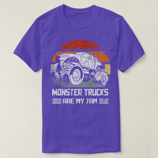 Kinder Monster Trucks zijn mijn Jam Kidx27s Truck T-shirt (Design voorkant)