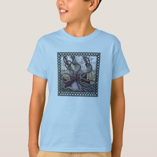 Kinder Monster van het Deep Shirt (Voorkant)