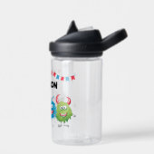 Kinder monsters foto waterfles (Links)