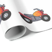 KINDER MOTORCYCLUS CADEAUPAPIER (Rol Hoek)