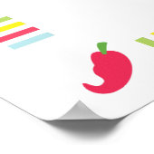 Kinder muzikale Mexicaanse Fiesta Birthday Party B Poster (Hoek)