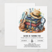 Kinder Mystery Detective Verjaardag Kaart (Voorkant / Achterkant)