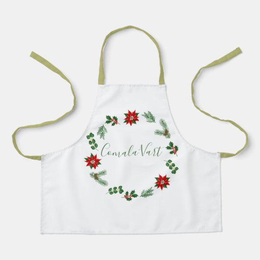 Kinder naam All-Over Print Schort (Voorkant)