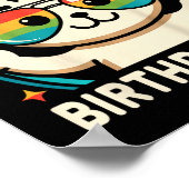 Kinder naam Olivia Verjaardag Meisje Cat Poster (Hoek)