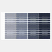 Kinder naam op grijze lijm labels (Vel)