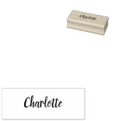 Kinder naam rubberstempel, terug naar school rubbe rubberstempel (Gestempeld)