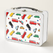 Kinder naam rugzak auto race terug naar school (Voorkant)