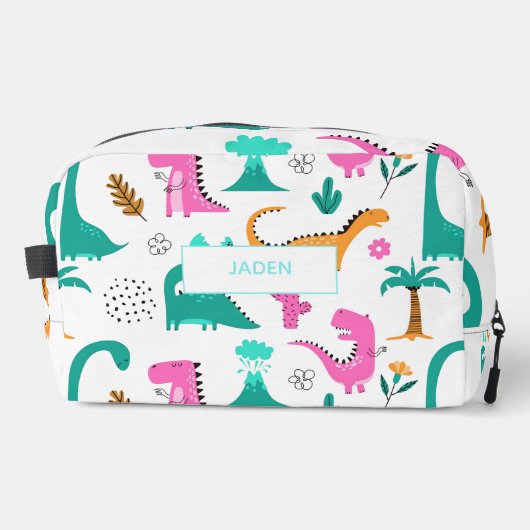 Kinder naam rugzak Dinausor terug naar school (Voorkant)