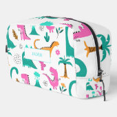 Kinder naam rugzak Dinausor terug naar school (Rechterhoek)