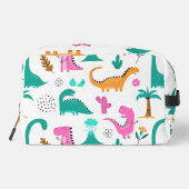 Kinder naam rugzak Dinausor terug naar school (Achterkant)