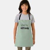 Kinder naam Stijlvolle chef-kok Schort (Insitu)