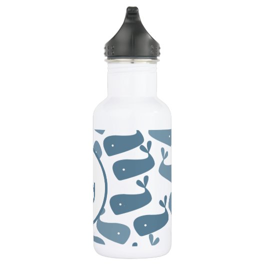 Kinder naam van blauw groothandelspatroon waterfles  (Rechts)