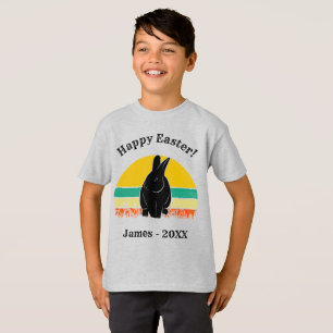 Kinder naam voor Happy Pasen T-shirt