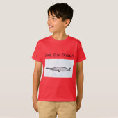 Kinder Narwhal T-shirt (Voorkant volledig)