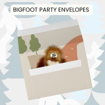 Kinder Natuur Big Foot/Sasquatch Birthday Party