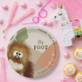 Kinder Natuur Big Foot/Sasquatch Birthday Party Papieren Bordje (Feest)