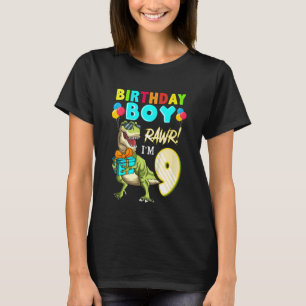 Kinder negende verjaardag Jongen Kinder 9 jaar oud T-shirt