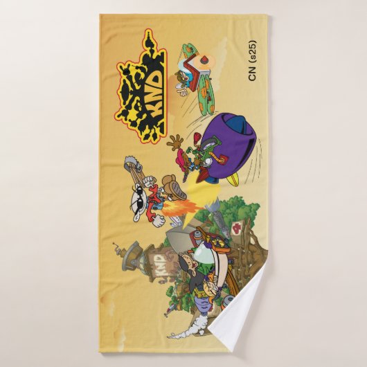 Kinder next-door gevechtsstations! badhanddoek (Badhanddoek)