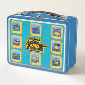 Kinder Next Door Operatives Metal Lunchbox (Voorkant)