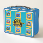 Kinder Next Door Operatives Metal Lunchbox (Voorkant)