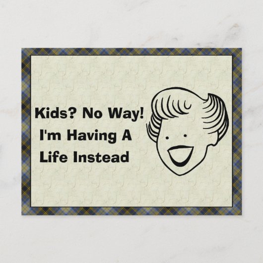 Kinder niet briefkaart (Voorkant)