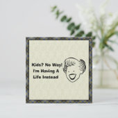 Kinder niet kaart (Staand voorkant)